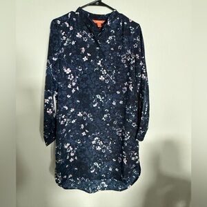 Joe Fresh Navy Floral Women's Top